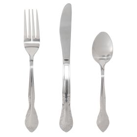 Gibson Everyday Fairmont 3 Piece Stainless Steel Flatware Set