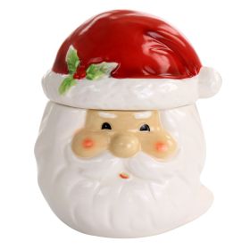 Gibson Home Joyful Santa Durastone 7.5in Cookie Jar